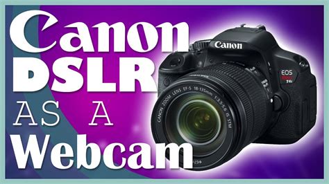 How to use EOS Webcam Utility .